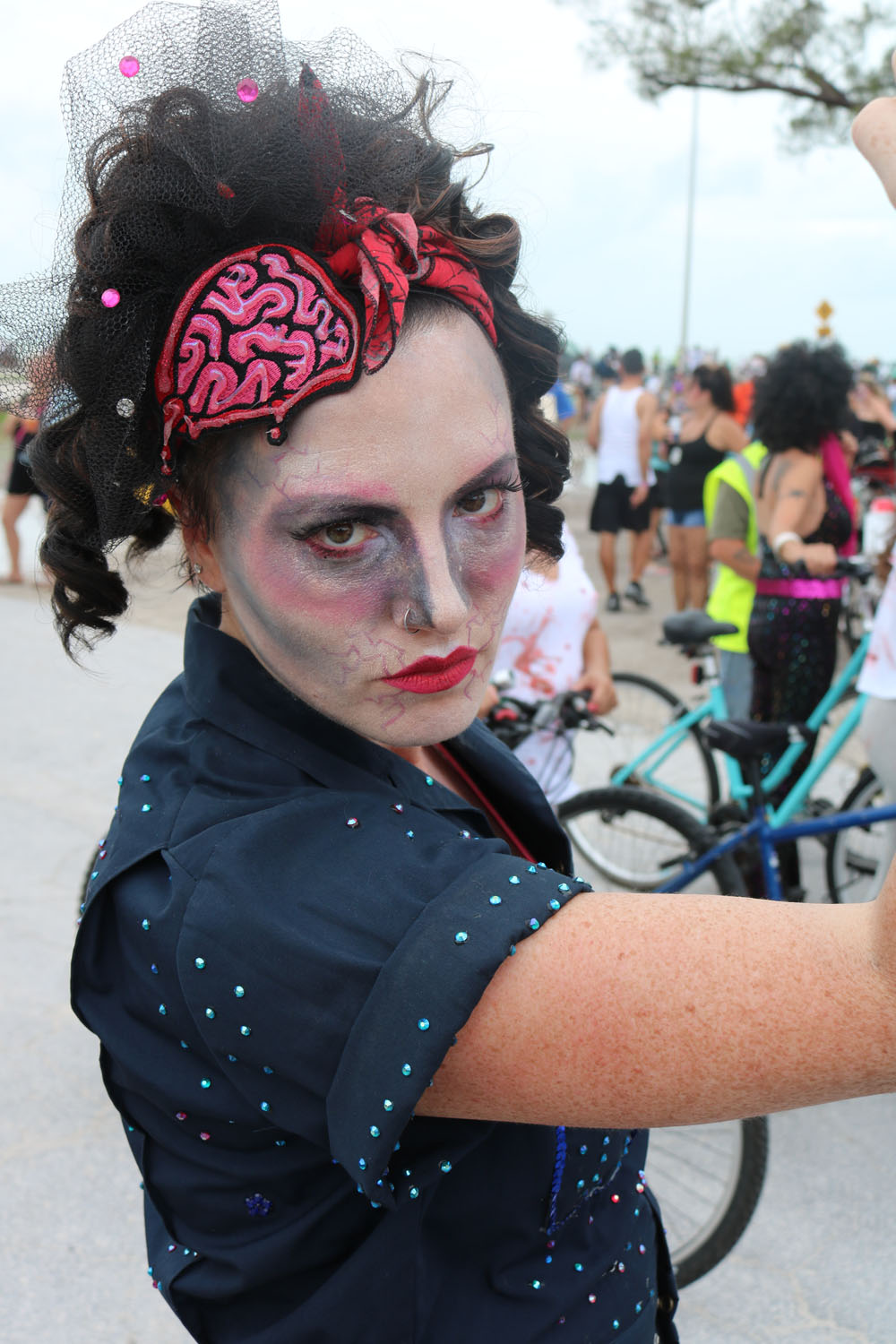 Zombie Bike Ride 2017 photo - Duval Street, Key West